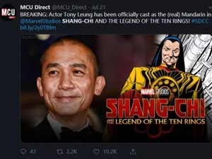漫威首部华人超级英雄电影定角，梁朝伟加盟，演的却是臭名昭著的大反派...