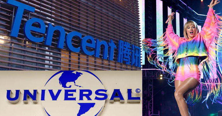 视频｜腾讯洽购全球最大唱片公司环球音乐10%股份 网友：请霉霉来中国开演唱会吧