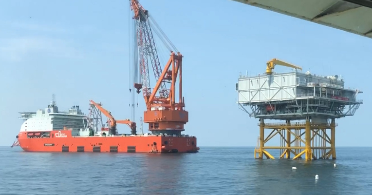 视频 | “海上超级工程”是如何建设的？每经记者带你实地探访！