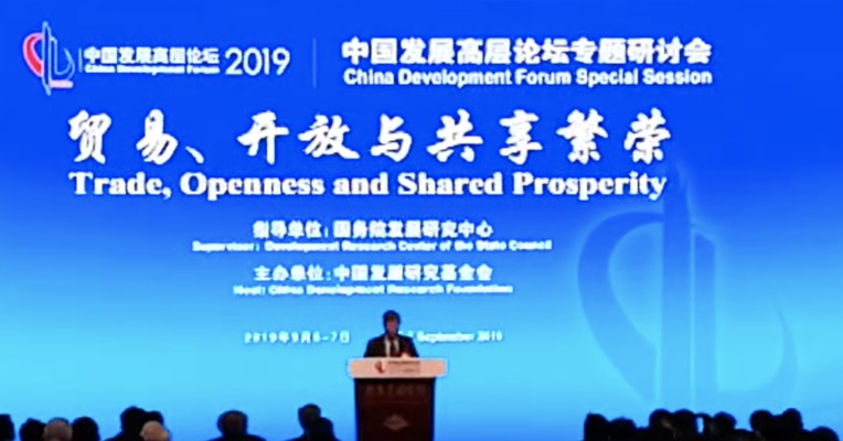 2019中国发展高层论坛专题研讨会  外贸企业将通过原产地多元化形成对美国投资