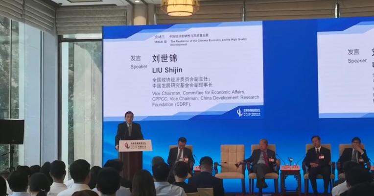 中国发展研究基金会副理事长刘世锦：中国经济的增长动力来自于低收入群体