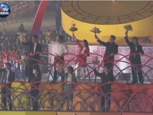 视频曝光：国庆70周年庆祝活动第三次演练圆满结束