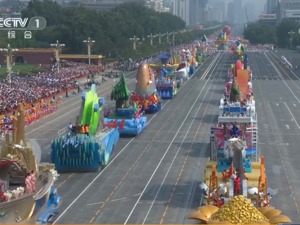 国庆阅兵地方彩车背后的故事