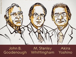 2019诺贝尔化学奖揭晓！97岁“锂电池之父”等三位科学家获奖