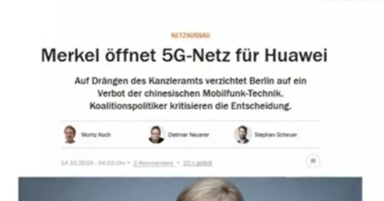 德国政府证实5G网络建设不会排除华为