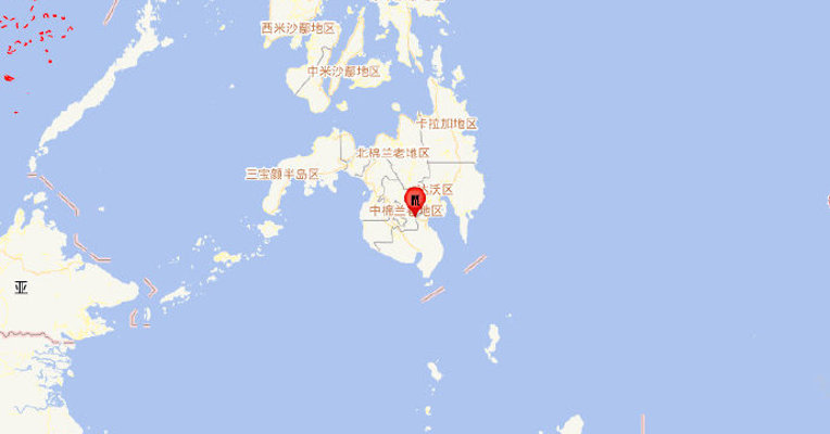 菲律宾棉兰老岛发生6.6级地震 震源深度10千米
