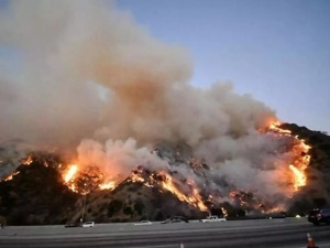 加州山火肆虐，近20万人被迫撤离，施瓦辛格、詹姆斯也撤了