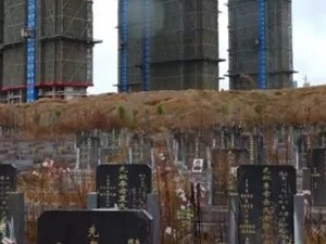 买房时号称湖景房，现在却成了“坟景房”