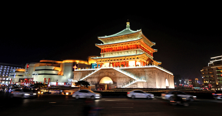 西安钟楼夜间景观灯熄灭 怎么回事？