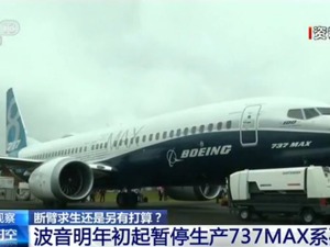 波音明年初起暂停生产737MAX系列客机 是断臂求生还是另有打算？
