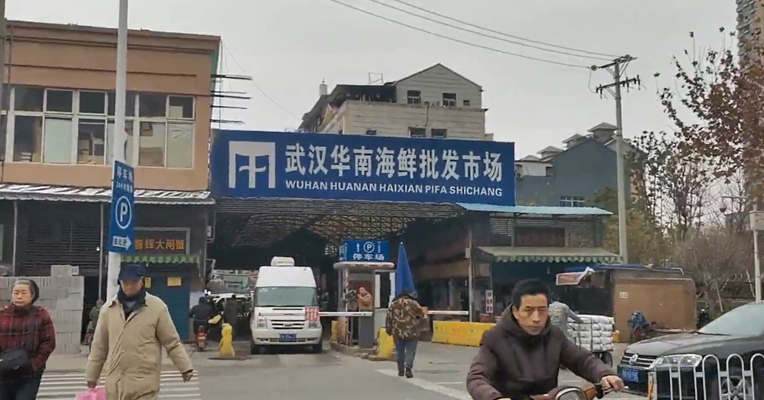 视频丨武汉市华南海鲜市场发现不明原因肺炎 市场正常营业
