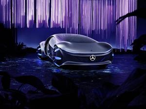 奔驰携概念车亮相CES 计划到2020年底提供至少20款插电混动车