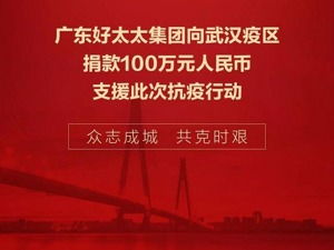 好太太集团携手壹基金驰援武汉捐款100万