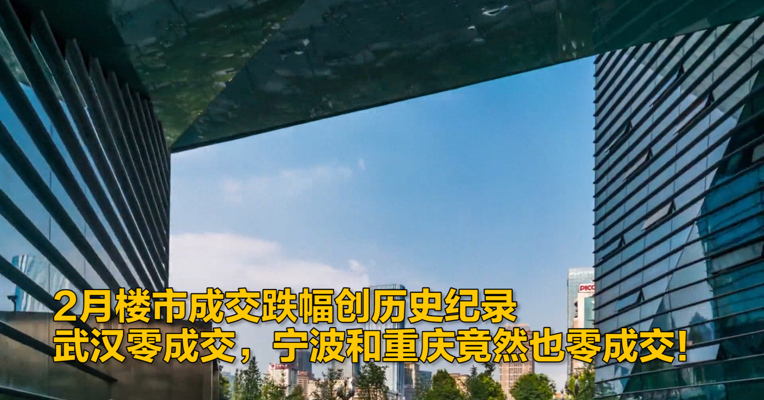 视频｜2月楼市成交跌幅创历史纪录，武汉零成交，宁波和重庆竟然也零成交！