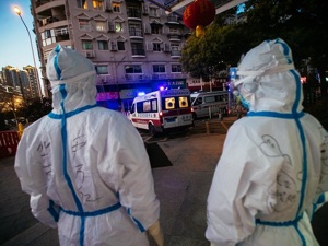 图集| 奋战50多天“关门大吉” 武汉市红十字会医院新冠病区关闭