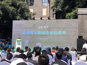 发布专项城市机会清单 成都青羊新消费月正式启动