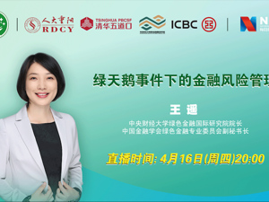 回放｜绿天鹅事件下的金融风险管理