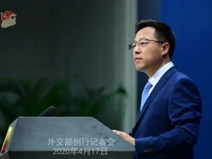 美高官称“中国误导美国抗疫”，赵立坚三连问回击