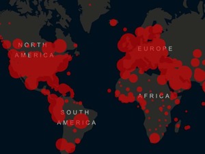 全球几乎每3例确诊，就有1例是美国人，特朗普：希望尽快办一场25000人的大集会，大家紧挨着坐