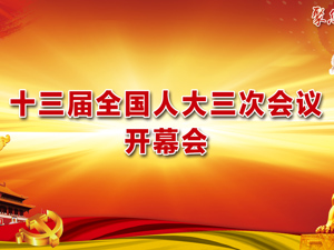 回放｜十三届全国人大三次会议开幕会