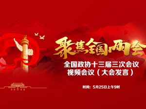 回放｜全国政协十三届三次会议视频会议（大会发言）