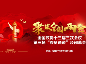 回放｜全国政协十三届三次会议第三场“委员通道”及闭幕会