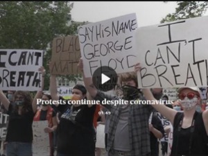 突发！美国一抗议男子被警方开枪打死，此前国民警卫队命令向居民开枪，特朗普称赞干得漂亮