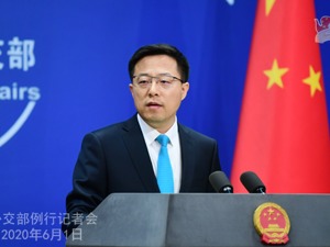 赵立坚回击美称中国无能致全世界受难：中美两国谁无能，让数字说话！