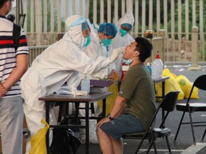 图集 | 咽拭子样本10秒采集 北京大兴区部分社区免费核酸检测