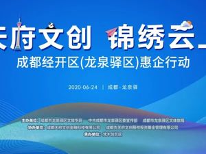 “天府文创 锦绣云上”成都经开区（龙泉驿区）惠企行动隆重举行