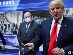 一夜突变？不戴口罩的特朗普松口了：我一心支持戴口罩，口罩很好！
