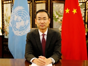 耿爽出席安理会视频公开会，卸任外交部发言人后首次公开露面