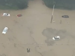 成都防汛应急响应升为三级，转移人员18600人！装载机硬核解救受困群众
