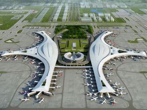 航拍直播丨空中俯瞰贴近探访 每经记者走进天府国际机场