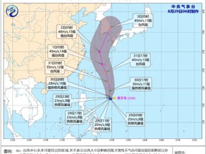 今年第9号台风“美莎克”来了，将带来大浪和风暴潮，下周将影响我国近海