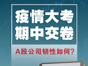 疫情大考A股交卷：半年少赚4000亿，但8成公司在盈利，这些板块最具韧性……