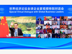 李克强：在有效防控疫情前提下，中国将开辟更多人员往来“快捷通道”和货物通关“绿色通道”