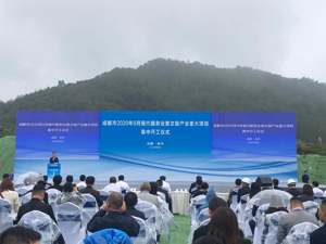 35个服务业项目总投资462.4亿元 成都市9月重大项目集中开工