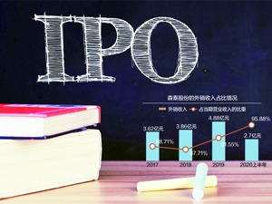 森泰股份闯关科创板 近九成收入依赖外销