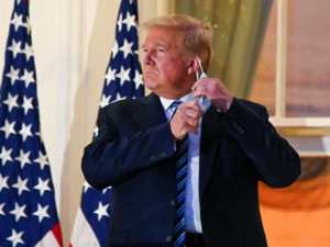 特朗普遭批！“闪电”出院后，一回白宫就摘口罩，福奇已警告美国疫情令人担忧