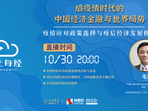 云上每经｜毛振华：疫情应对政策选择与疫后经济发展格局