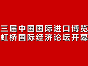 直播｜第三届中国国际进口博览会暨虹桥国际经济论坛开幕式