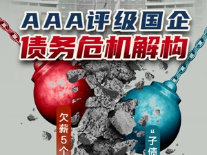 前脚改革，后脚爆雷，欠薪五个月这家AAA级国企背后隐藏了什么？