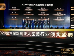 万里挑医！2020年度百大名医绿宝石医生榜公布 涵盖眼部、胸部等多个整形领域
