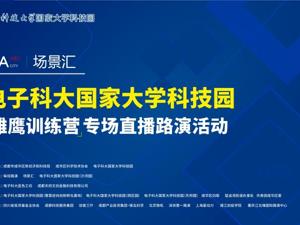 场景汇周周云路演丨正在直播：电子科大国家大学科技园 雏鹰训练营专场直播路演活动