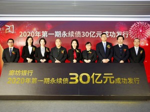 廊坊银行举办20周年云端行庆，安全稳健再出发