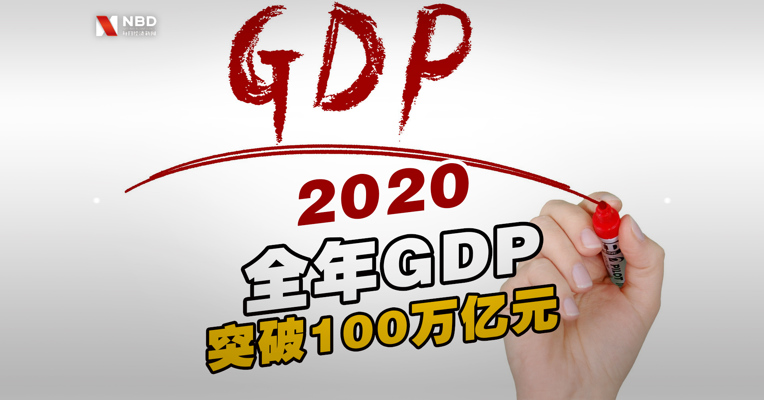 2020全年GDP突破100万亿元