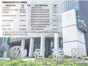 2000万美元入股璎黎药业 恒瑞医药布局抗肿瘤PI3kδ抑制剂