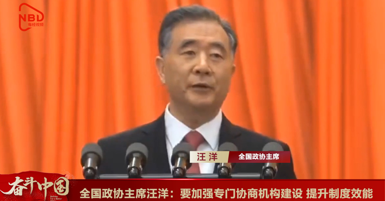 视频丨全国政协主席汪洋：要加强专门协商机构建设 提升制度效能