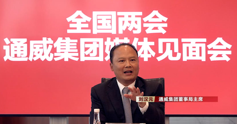 视频丨全国人大代表、通威集团董事局主席刘汉元：光伏扩产热潮下 建议合作伙伴积极又谨慎投资